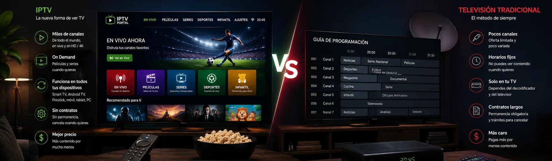 IPTV vs Traditional TV